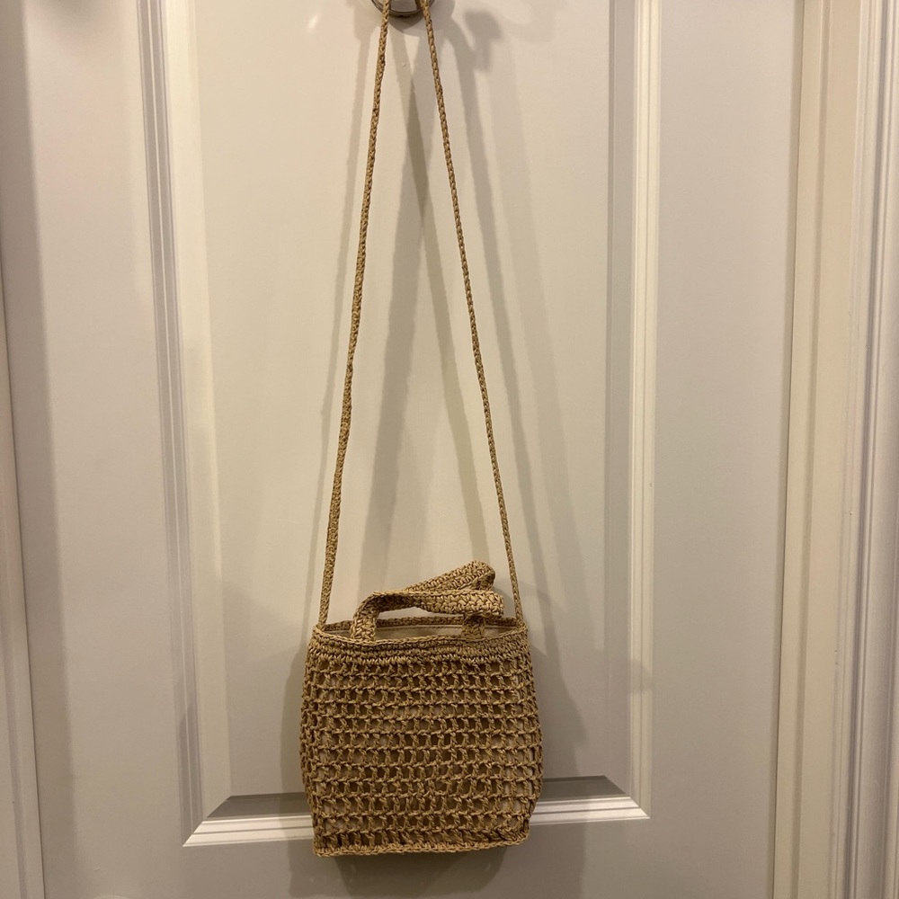 Madewell The Small Transport Crossbody: Straw Edition